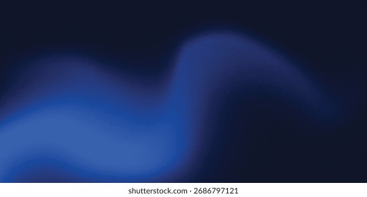 Diseño en blanco de gradiente azul abstracto de transición suave minimalista con textura rugosa. eps10