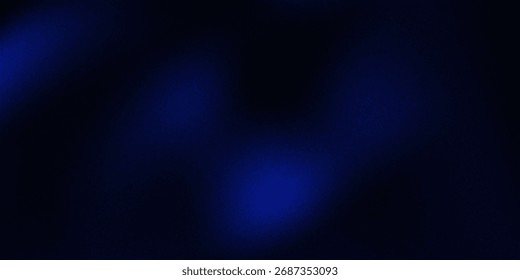 Projeto em branco de gradiente azul abstrato de transição suave minimalista texturizada áspera.