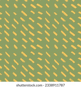 Rough textured seamless pattern. Abstract colorful background with diagonal brush strokes. Ink painted hand made vector texture