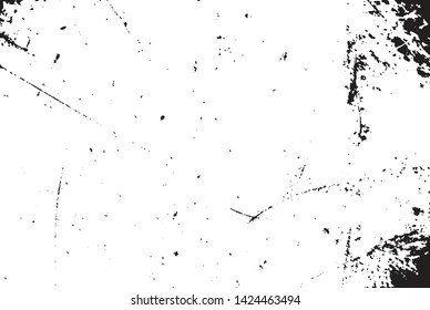 Rough urban texture vector. Distressed overlay texture. Grunge background. Abstract halftone textured effect. Vector Illustration. Black isolated on white. EPS10.
