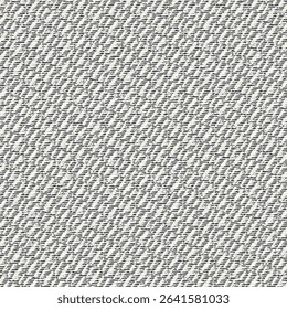 Rough variegated fabric with some embroidered bumps. Mottled gray carpet. Upholstery fabric texture. Seamless pattern. Abstract vector.