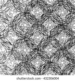 Rough vector texture with random octagons
