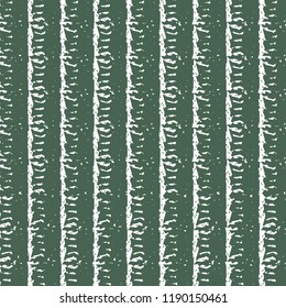 Rough vertical stripes with irregular or fringed edges. Monochrome graphic pattern. Vector illustration.