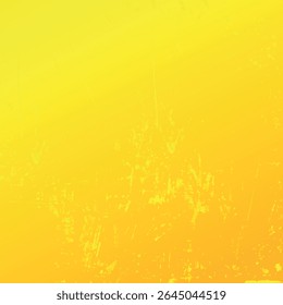 Rough yellow grunge texture background, ideal for vintage designs, posters, and digital art.