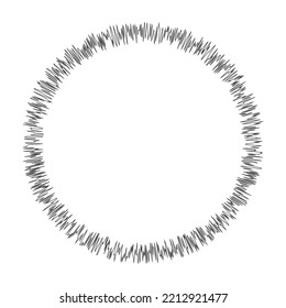 Roughen effect element vector illustration