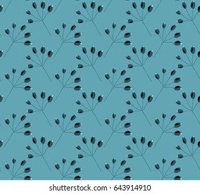 Roughly drawn berries.Abstract seamless pattern. Universal bright background for greeting cards, invitations. Had drawn ink and marker watercolor texture.
