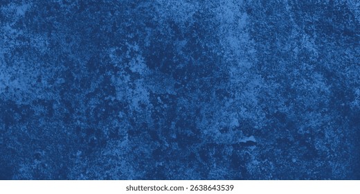 Roughly painted blue surface evoking emotions through texture, contrast, and form

