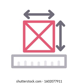rouler vector color line icon 
