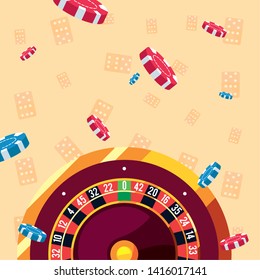 roulette chips casino and gambling