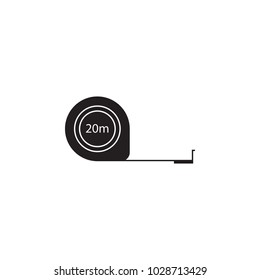 Roulette construction icon. Element of Measuring items for mobile concept and web apps. Icon for website design and development, app development. Premium icon on white background