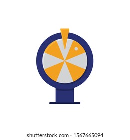 roulette icon vector flat style design