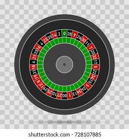 Roulette icon. Vector illustration