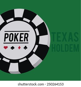 roulette tab  in black and green color  background 