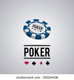 roulette tab  in blue and white on gray background degrade