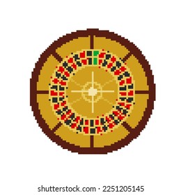 Roulette.Vector illustration that is easy to edit.