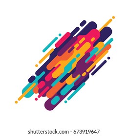 round abstract background 