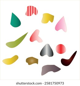 round abstract  nice shape collection,