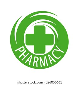 Round Abstract Vector Logo Pharmaceutical Companies Stock Vector ...