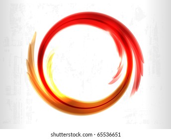 Round abstraction for your design. Fully vector, enjoy!