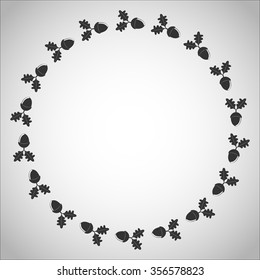 Round Acorn frame