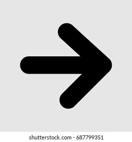 Round arrow icon