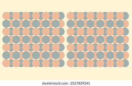 round background, color, simple illustration