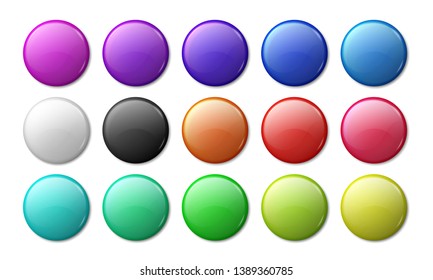Download Circle Magnet Mockup High Res Stock Images Shutterstock