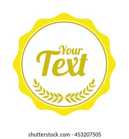 Round Badge Shape Stock Vector (Royalty Free) 453207505 | Shutterstock