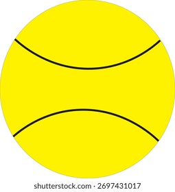 Um design de ícone de bola redonda