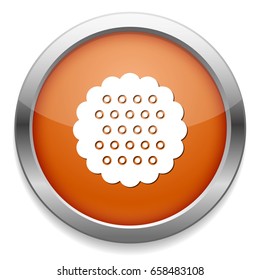 round biscuit icon