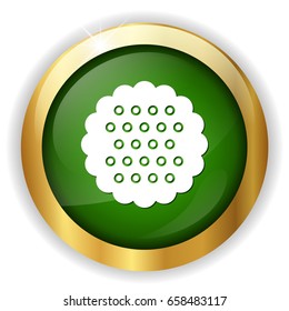 round biscuit icon