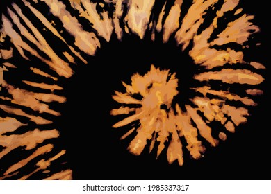 Round bleach Dye, Bleached cloth vector texture and background