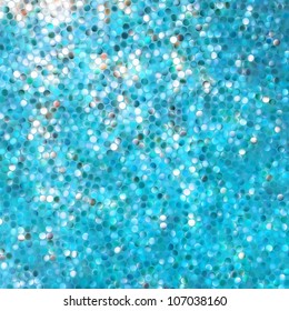 Round blue mosaic background. EPS 8 vector file included