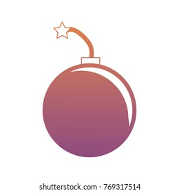 round bomb icon image