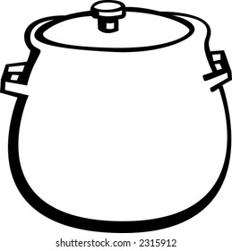 round bottom stockpot