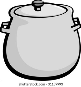 round bottom stockpot