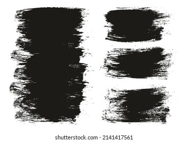 Cepillo redondo regular de fondo largo conjunto de mezcla de pincel de fondo de alto detalle abstracto conjunto de mezcla de fondo de vectores 