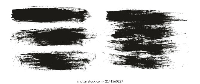 Round Brush Regular Long Background Mix Artist Brush High Detail Abstract Vector Background Mix Set 