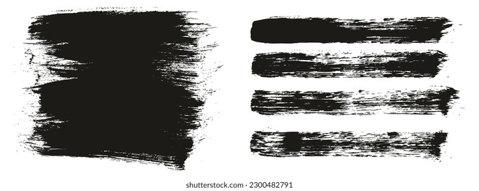 Round Brush Regular Long Background And Straight Lines Mix Artist Brush High Detail Abstract Vector Background Mix Set 