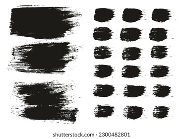 Round Brush Regular Long Background And Straight Lines Mix Artist Brush High Detail Abstract Vector Background Mix Set 