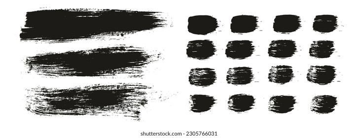 Round Brush Regular Long Background And Straight Lines Mix Artist Brush High Detail Abstract Vector Background Mix Set 