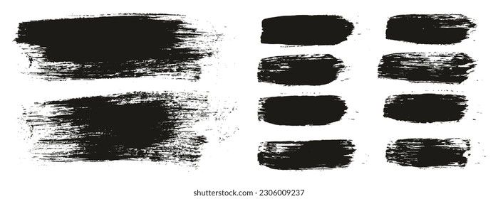 Round Brush Regular Long Background And Straight Lines Mix Artist Brush High Detail Abstract Vector Background Mix Set 