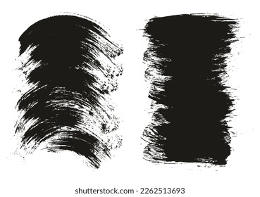 Rund-Brush, regelmäßiger langer und kurviger Hintergrund Mix-Künstler, sprich-detailreicher abstrakter Vektorhintergrund-Mix-Set 
