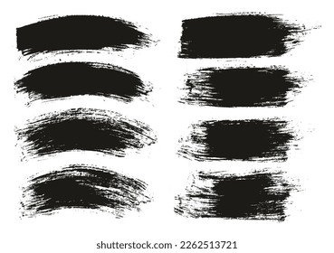 Rund-Brush, regelmäßiger langer und kurviger Hintergrund Mix-Künstler, sprich-detailreicher abstrakter Vektorhintergrund-Mix-Set 