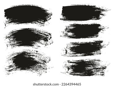 Rund-Brush, regelmäßiger langer und kurviger Hintergrund Mix-Künstler, sprich-detailreicher abstrakter Vektorhintergrund-Mix-Set 