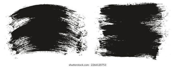 Round Brush Regular Long And Curved Background Mix Artist Brush High Detail Abstract Vector Background Mix Set 