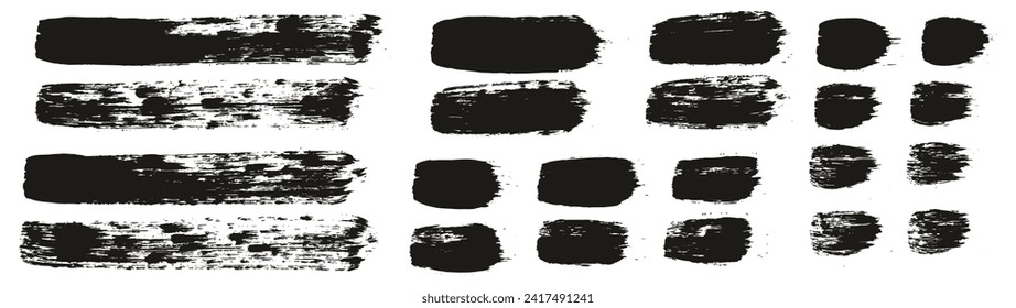 Round Brush Regular Straight Lines Artist Brush Hand Drawn High Detail Abstract Vector Background MEGA Set 