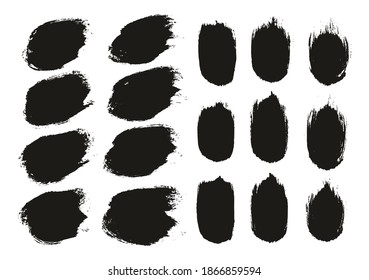 Round Brush Thick Short Background And Straight Lines Mix Artist Brush High Detail Abstract Vector Background Mix Set v