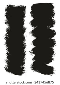 Rund-Brush-dünner, kurzer Hintergrund-Künstler Brush-Hand-Morgenröte, abstrakter Vektorhintergrundsatz 