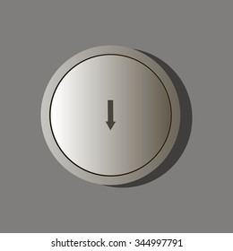 round button vector design